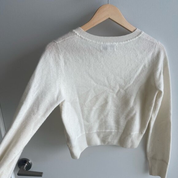 Naadam Cashmere Cream Sweater - Picture 7 of 7